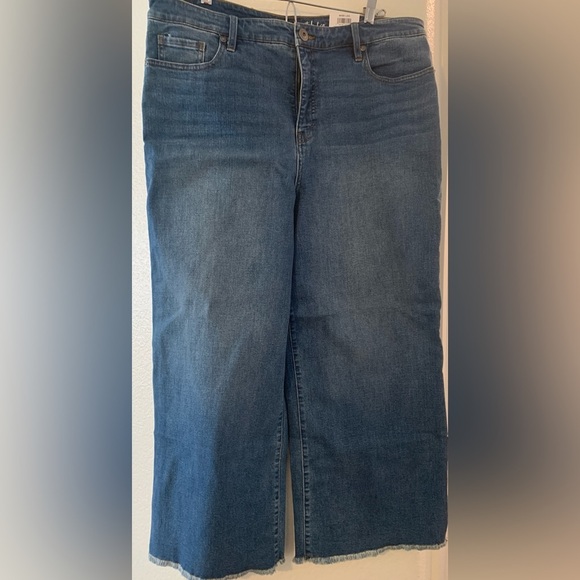 Style & Co. Women's Straight Leg Blue Jeans - Picture 1 of 4